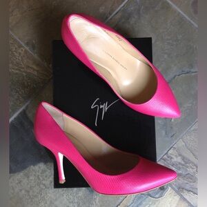 Pink High Heel Pumps
